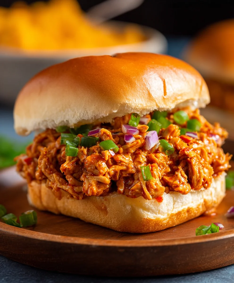 Spicy Cajun Chicken Sloppy Joes Easy Recipe