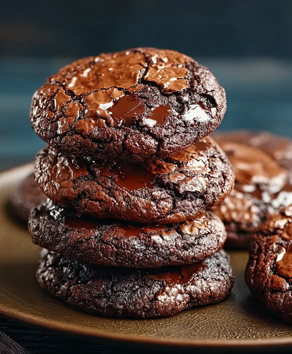 Fudgy Brownie Cookies - Easy Chocolate Lovers Dream Recipe