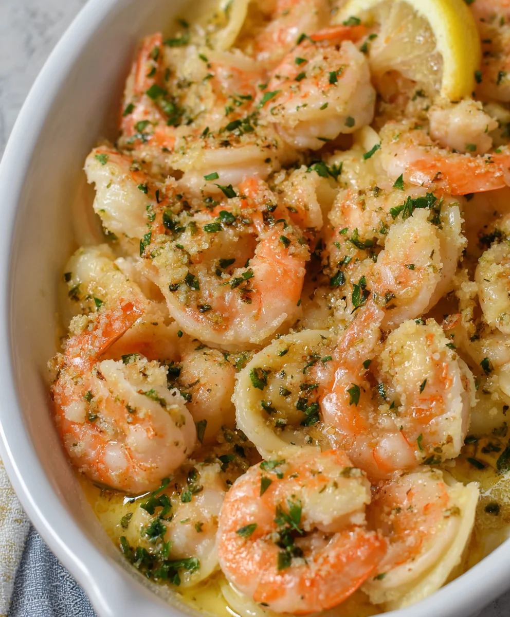 Easy Shrimp Scampi Pasta Bake Recipe