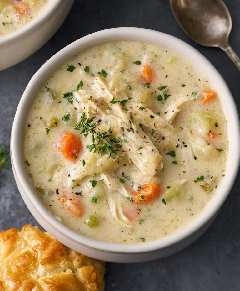 Hearty Chicken Pot Pie Soup – Easy Comfort Food