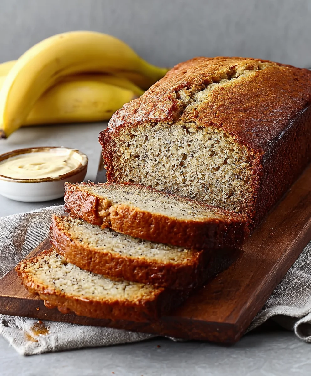 Easy Moist Banana Bread Recipe - Best Ever