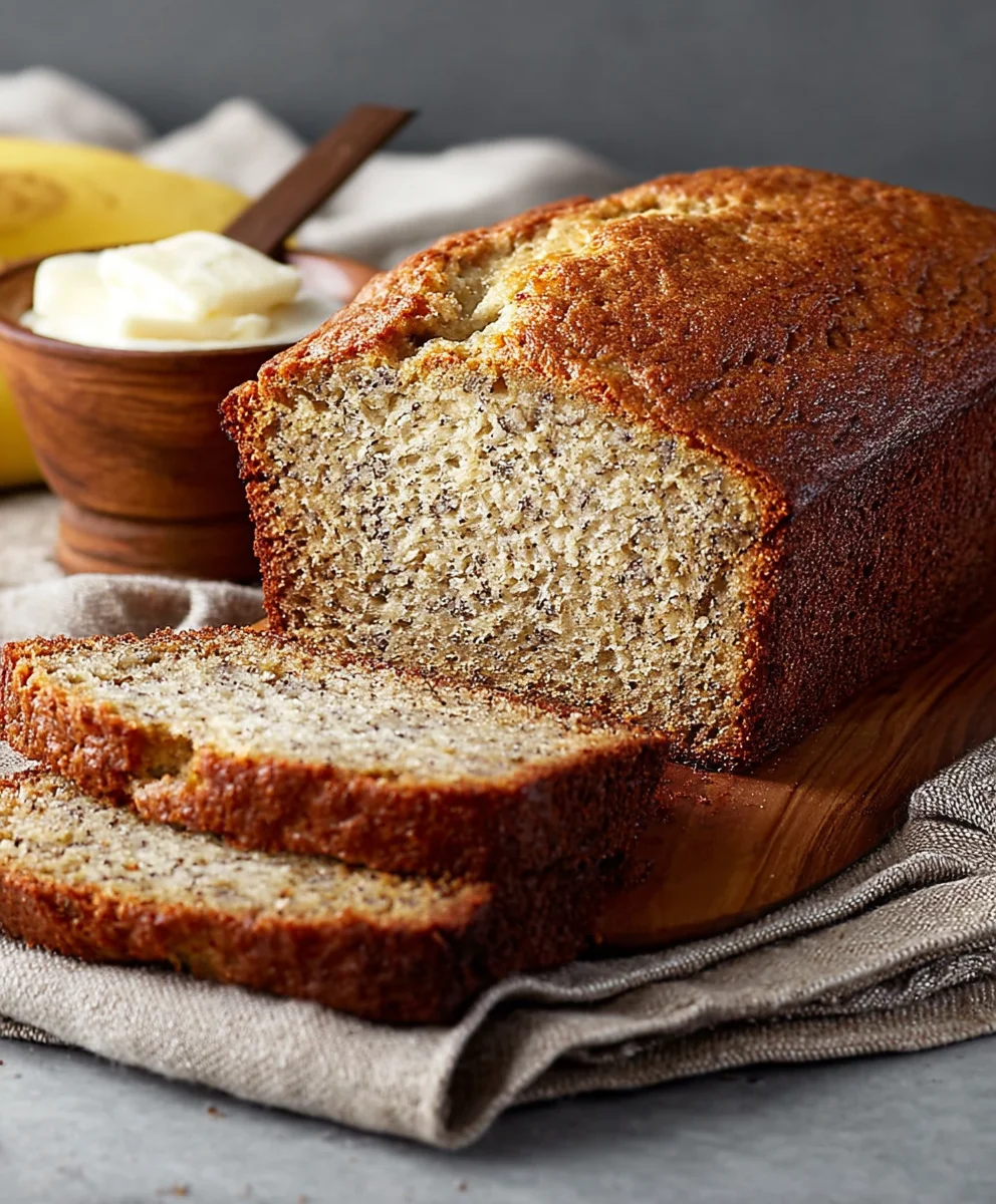 Easy Moist Banana Bread Recipe - Best Ever