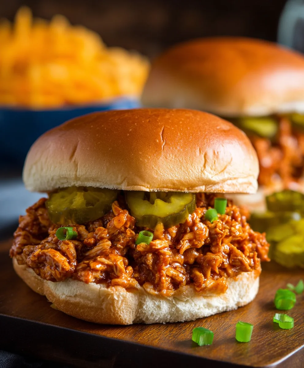 Spicy Cajun Chicken Sloppy Joes Easy Recipe