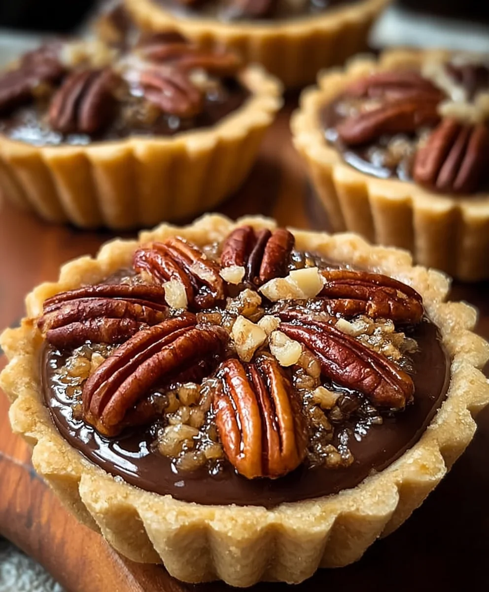 Easy Mini Pecan Tarts - Delicious Holiday Treat