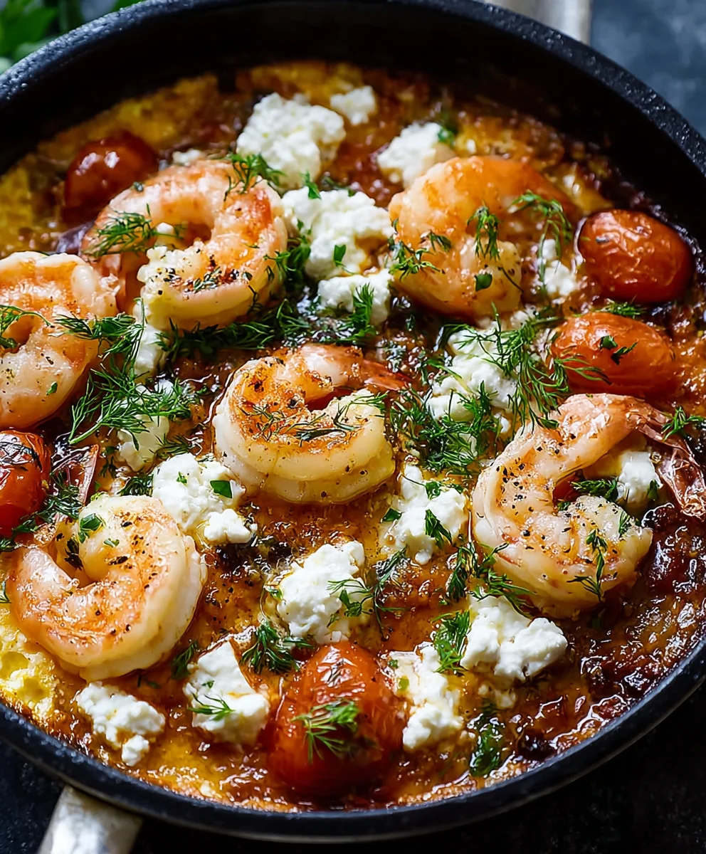 Easy Shrimp Saganaki Recipe - Delicious Greek Flavor