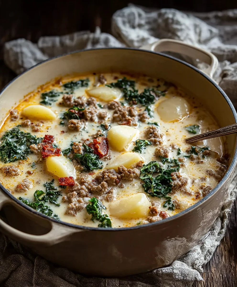Easy Beef Zuppa Toscana Soup - Quick & Delicious Recipe
