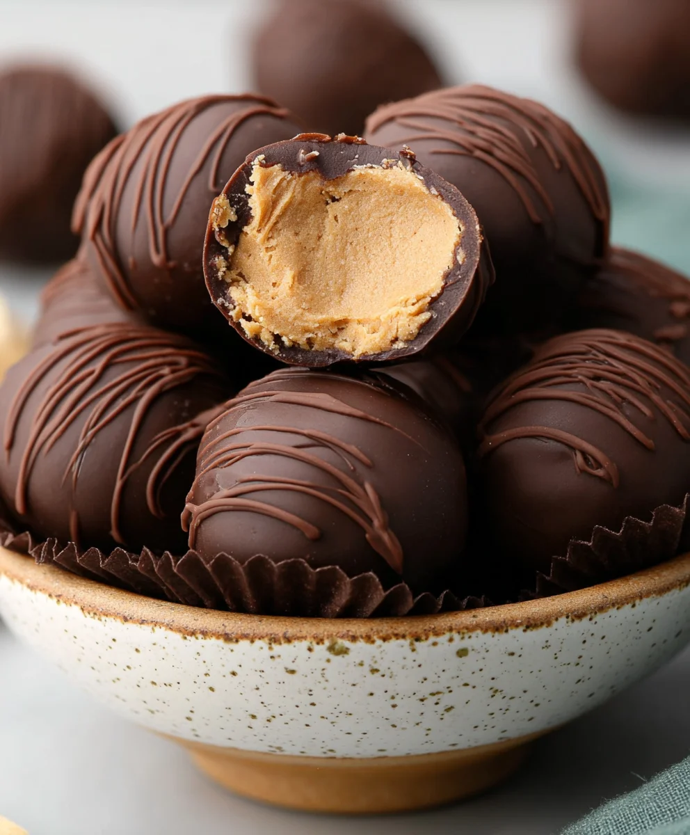 Easy Peanut Butter Balls Delicious Four Ingredient Treat