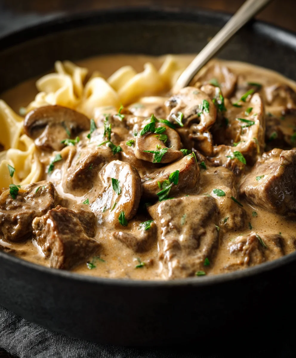 Gordon Ramsay's Easy Beef Stroganoff Recipe