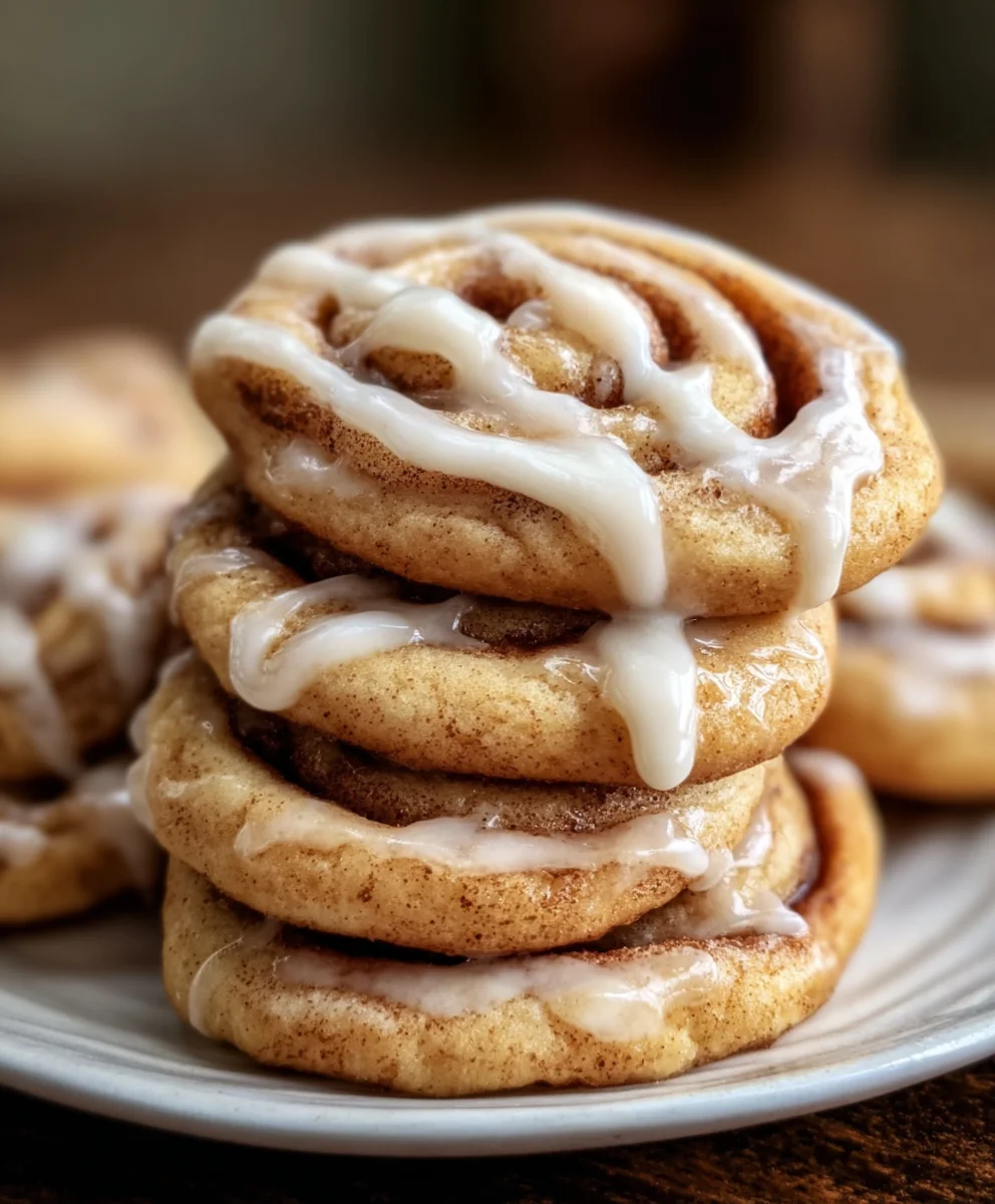 Cinnamon Roll Cookies-Easy Swirl Treat