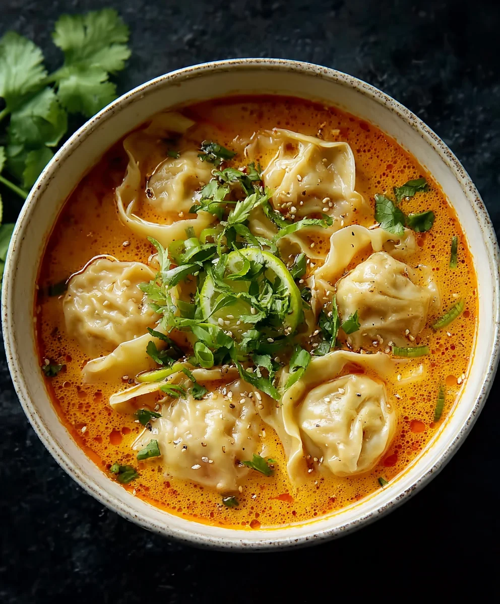 Delicious Beef Curry Dumpling Soup - Easy Recipe