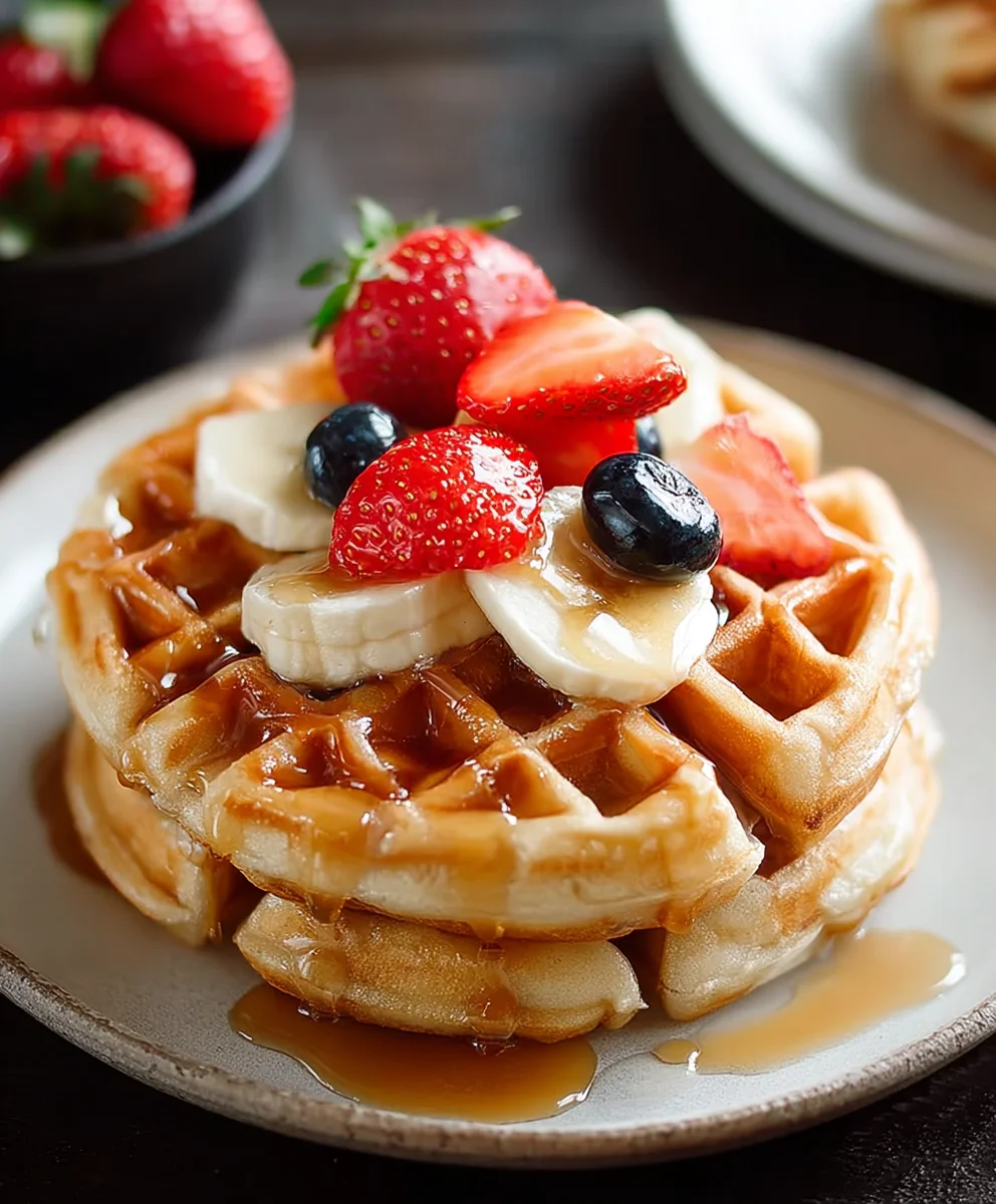 High Protein Waffles- Delicious & Healthy Breakfast