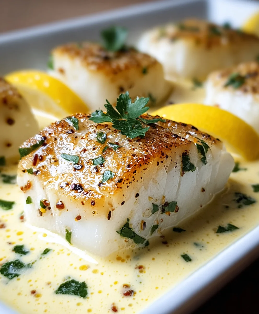 Easy Baked Cod Coconut Lemon Cream Dinner