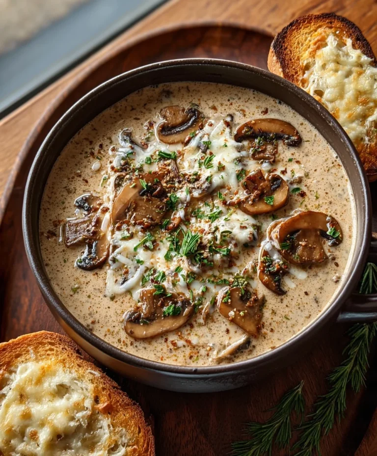 Creamy Mushroom Soup – Easy Delicious Comfort Food