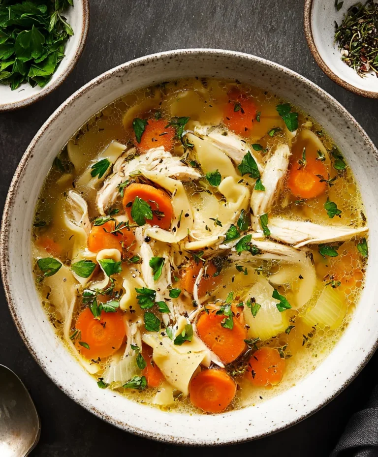 Ultimate Chicken Soup Recipe-Hearty & Flavorful