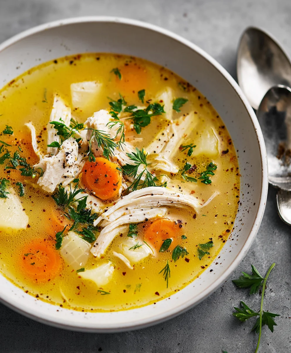 Ultimate Chicken Soup Recipe-Hearty & Flavorful
