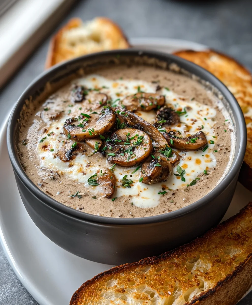 Creamy Mushroom Soup - Easy Delicious Comfort Food