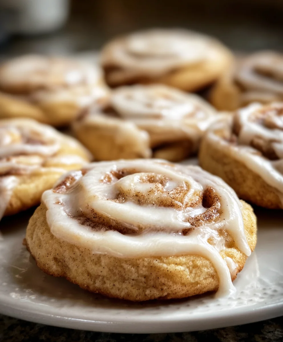 Cinnamon Roll Cookies-Easy Swirl Treat