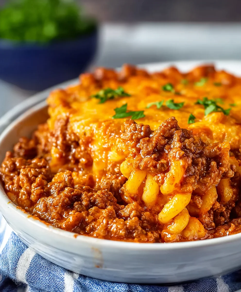 Easy Sloppy Joe Casserole Recipe - Weeknight Dinner Hero
