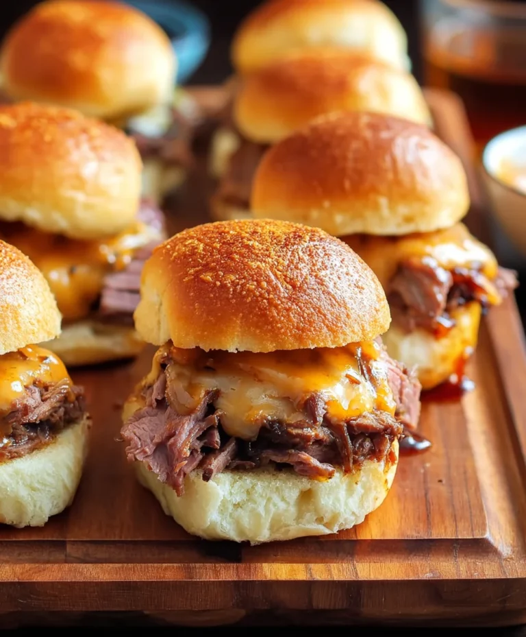 Easy Roast Beef Cheddar Sliders-Quick Dinner