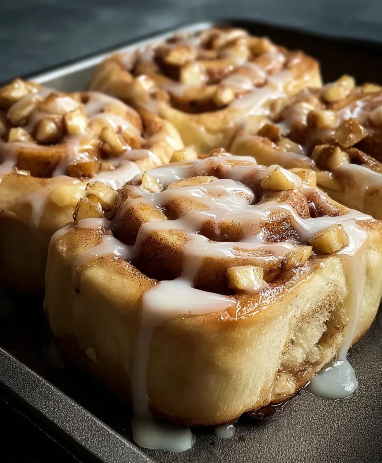 Apple Cinnamon Rolls-Warm Spiced Delight