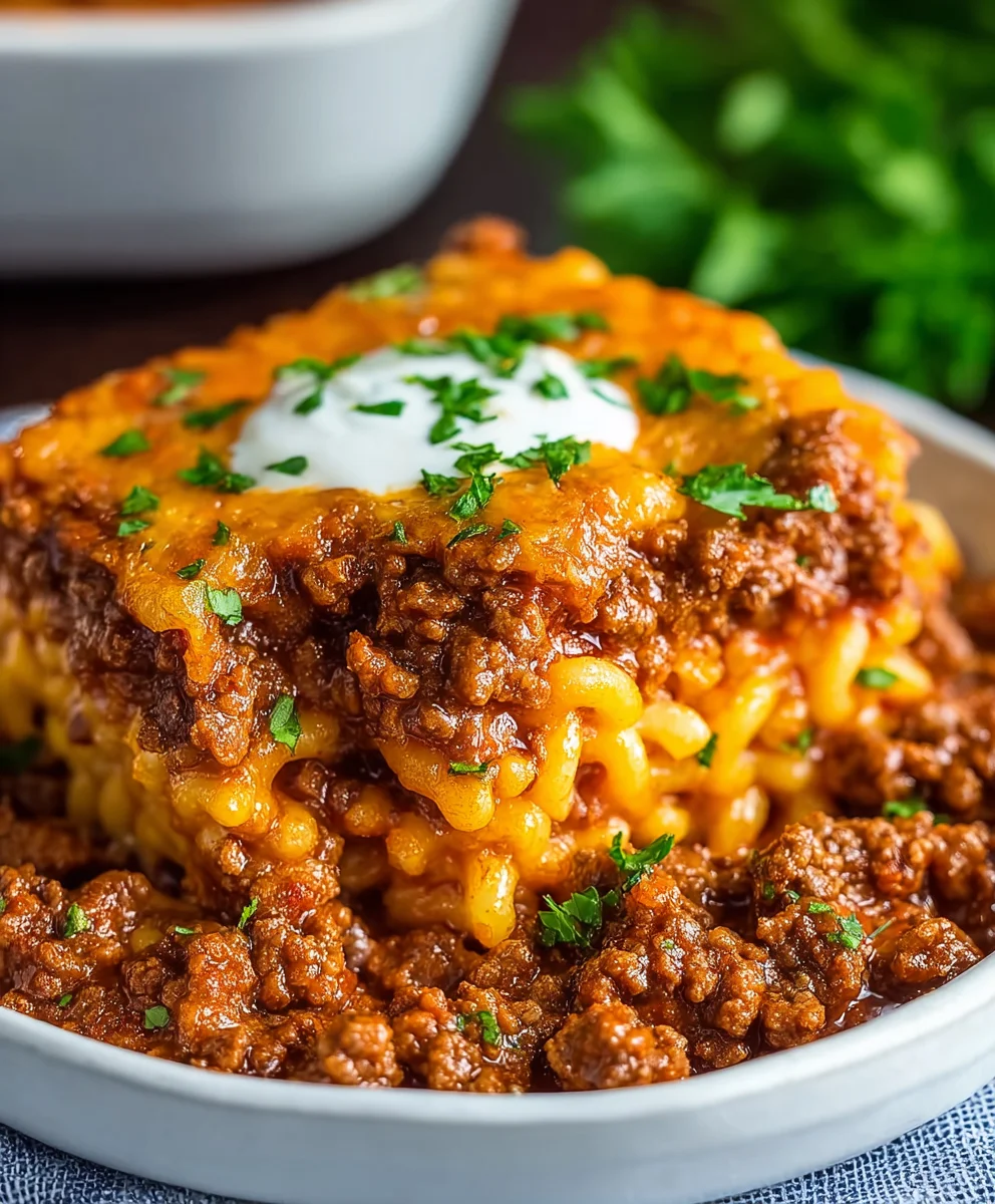 Easy Sloppy Joe Casserole Recipe - Weeknight Dinner Hero