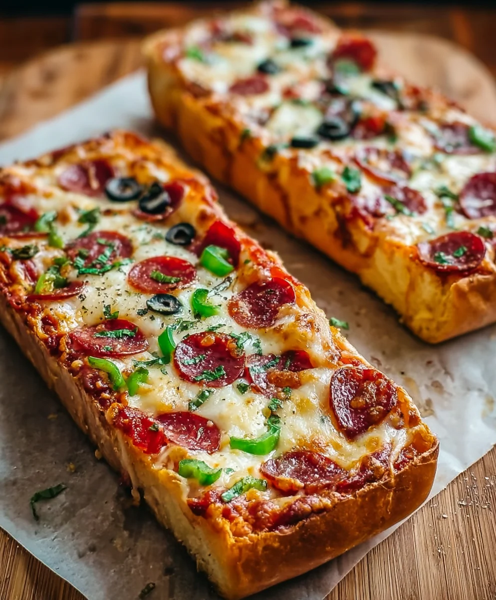 Easy French Bread Pizza Recipe-Dinner in Minutes