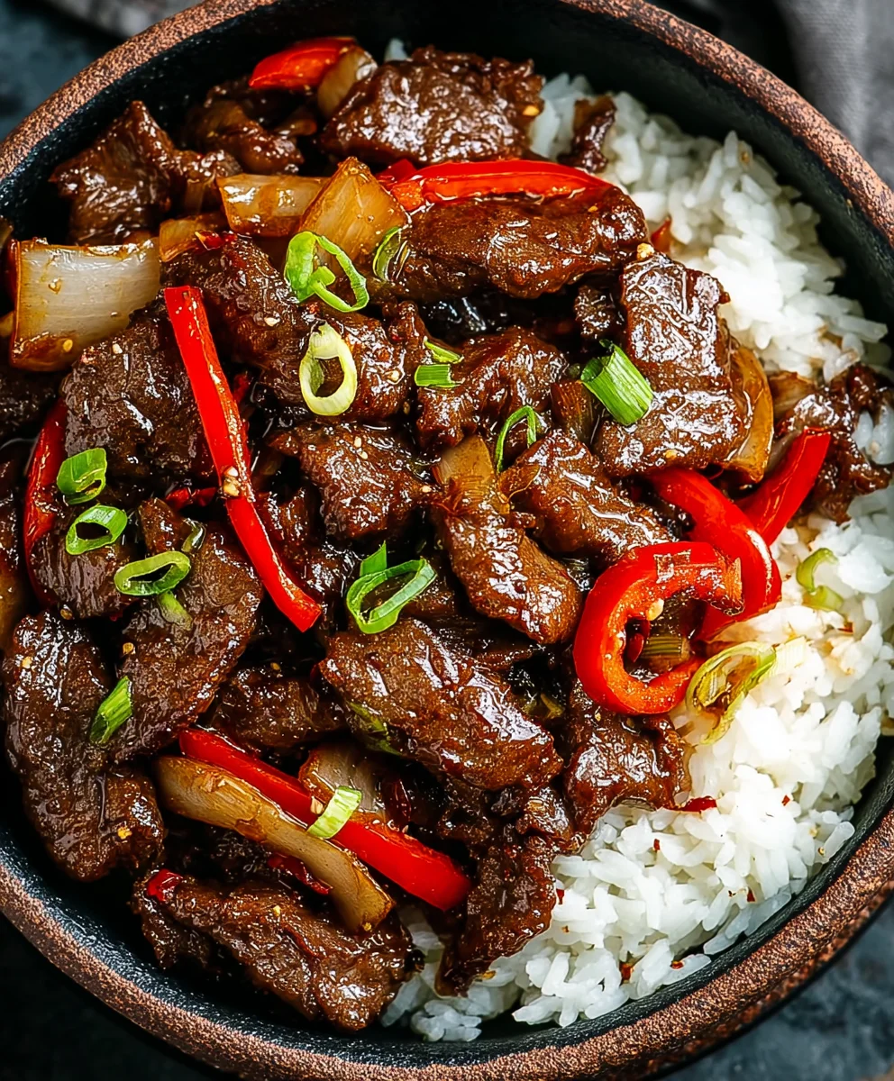 Spicy Black Pepper Beef Stir-Fry - Quick & Delicious Meal