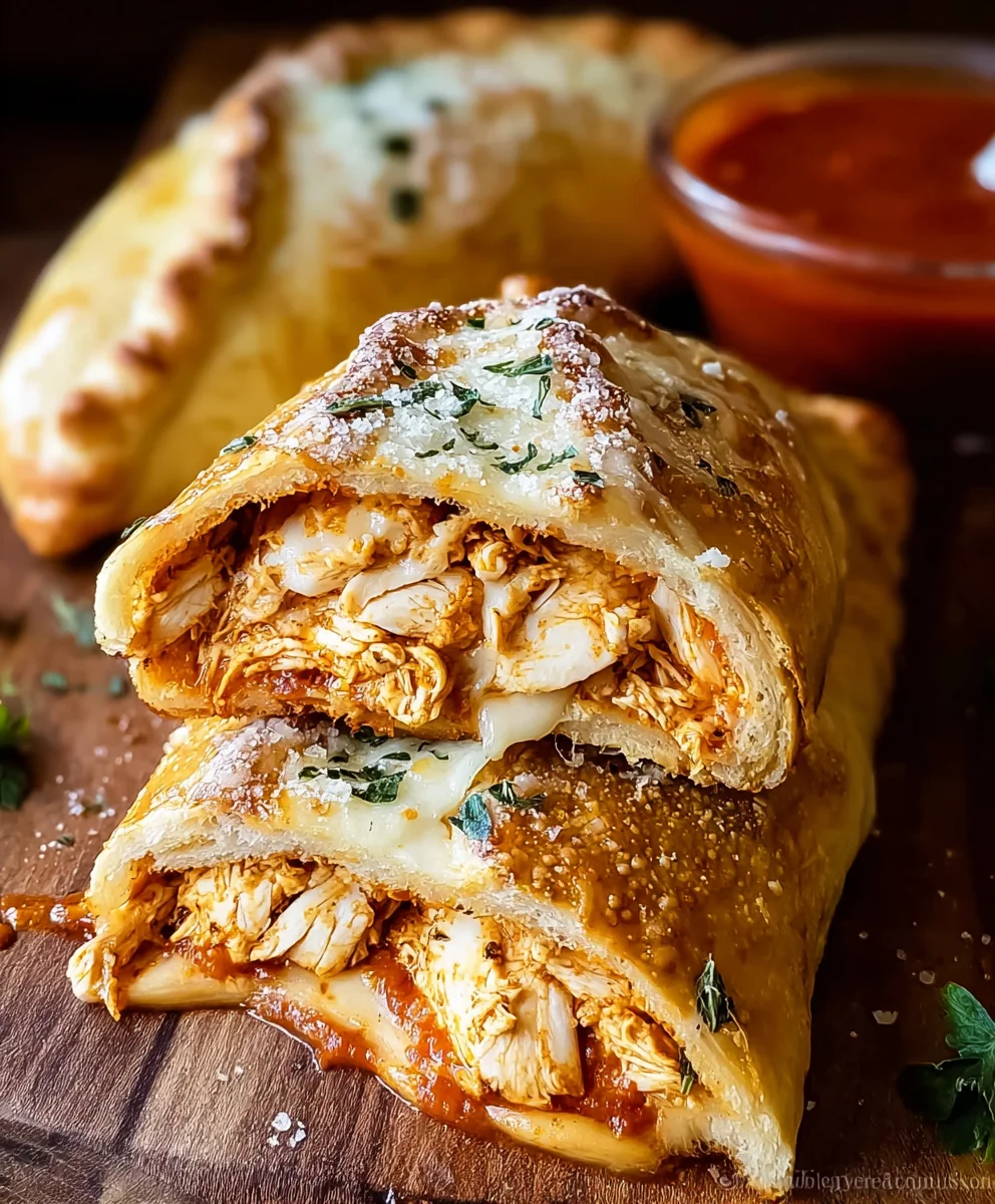 Easy Chicken Calzone Recipe - Delicious Dinner Idea