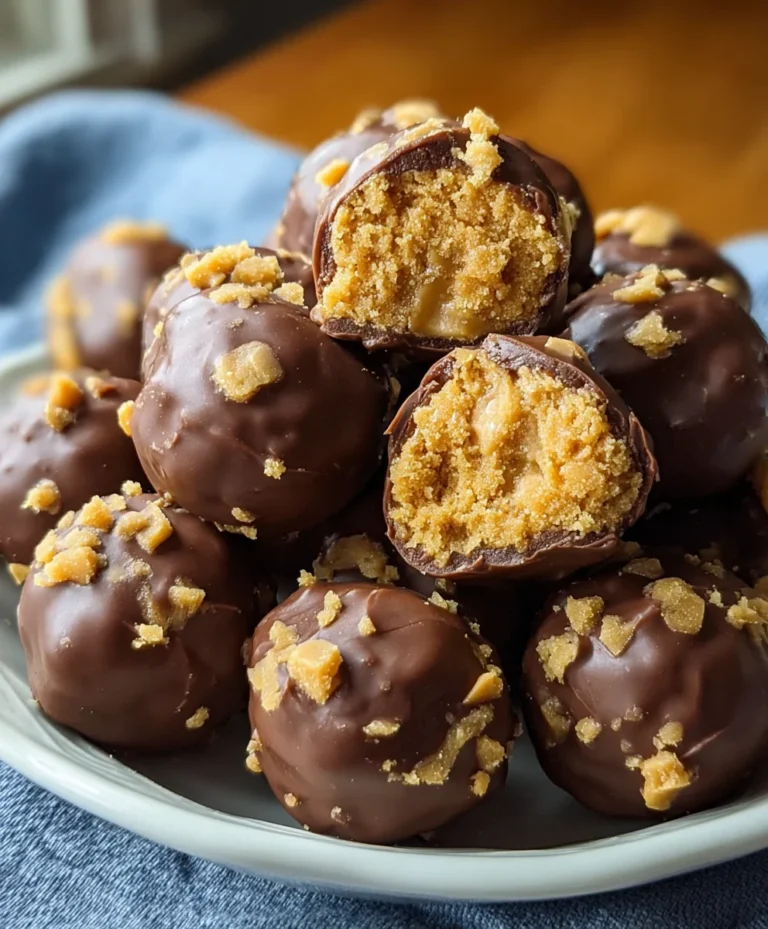 Easy Butterfinger Balls-No-Bake Dessert Recipe