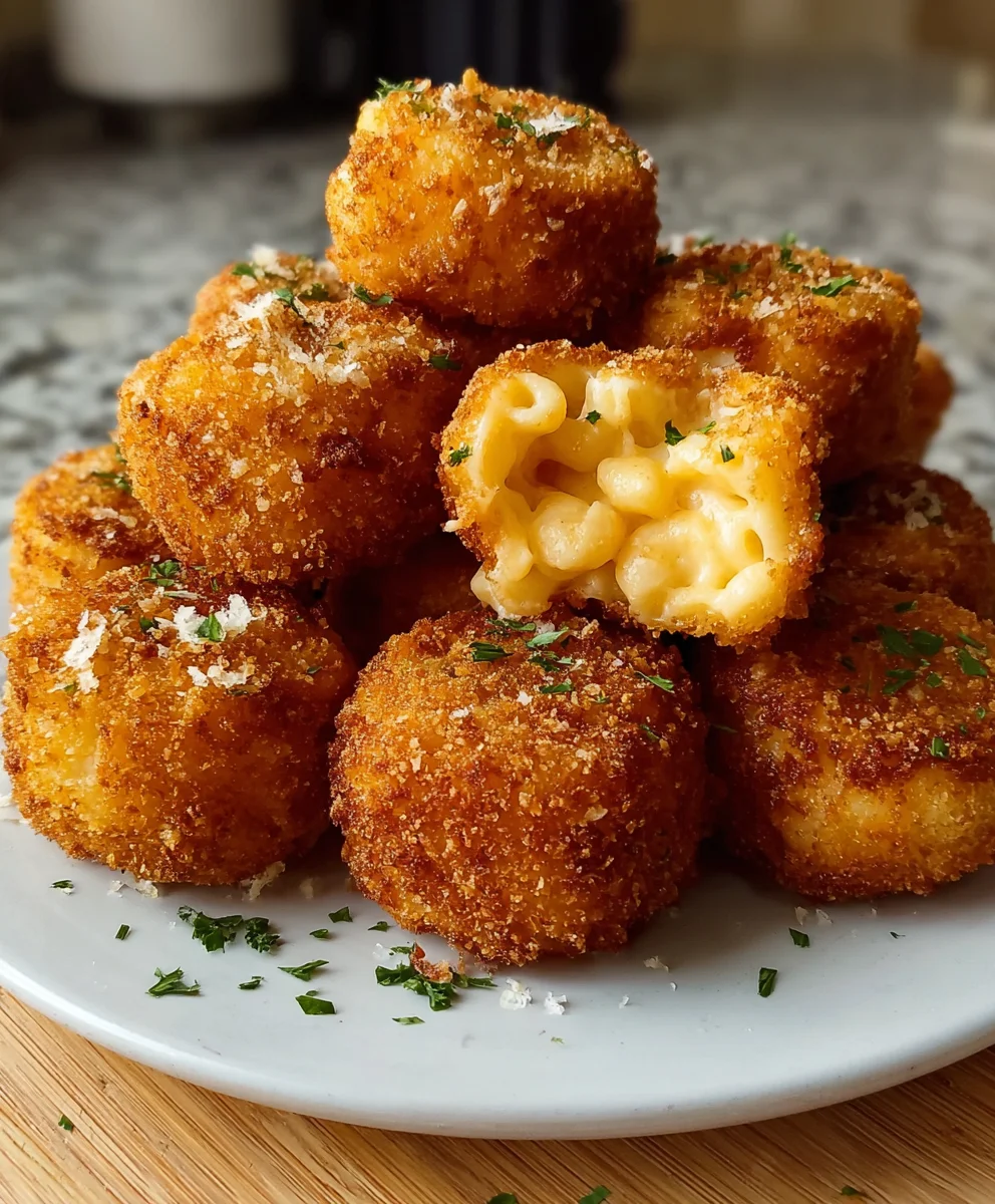 Easy Fried Mac and Cheese Bites Recipe