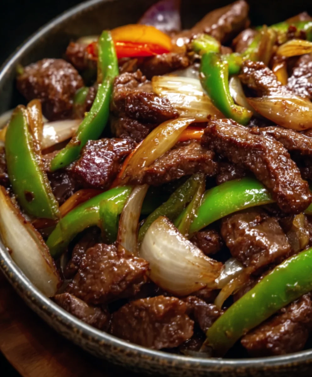 Chinese Pepper Steak Recipe - Easy Beef Stir Fry
