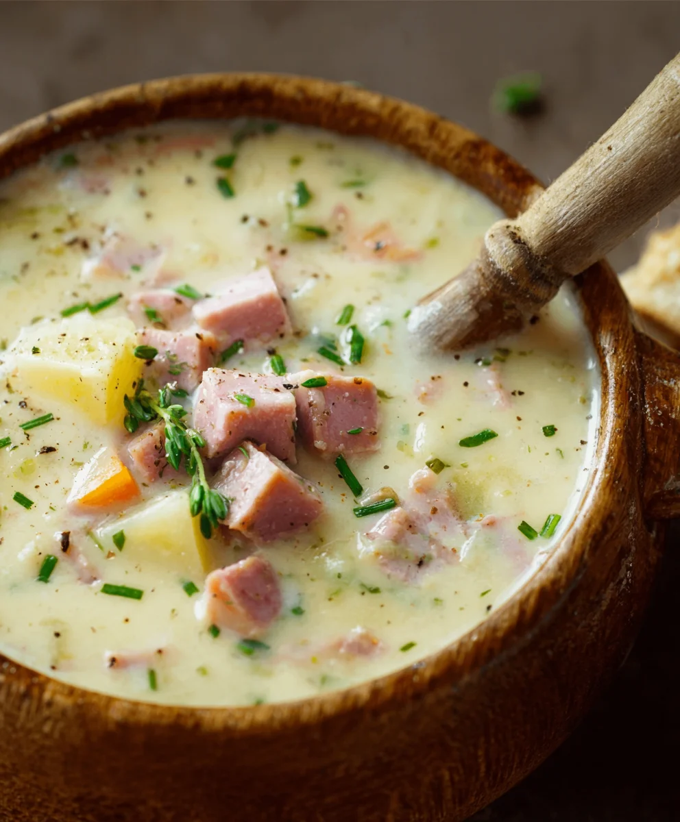 Beef Potato Beef Ham Soup - Hearty Comfort Food
