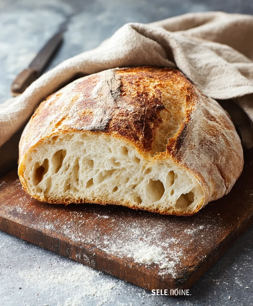 Easy Rustic Bread Recipe-Homemade Comfort
