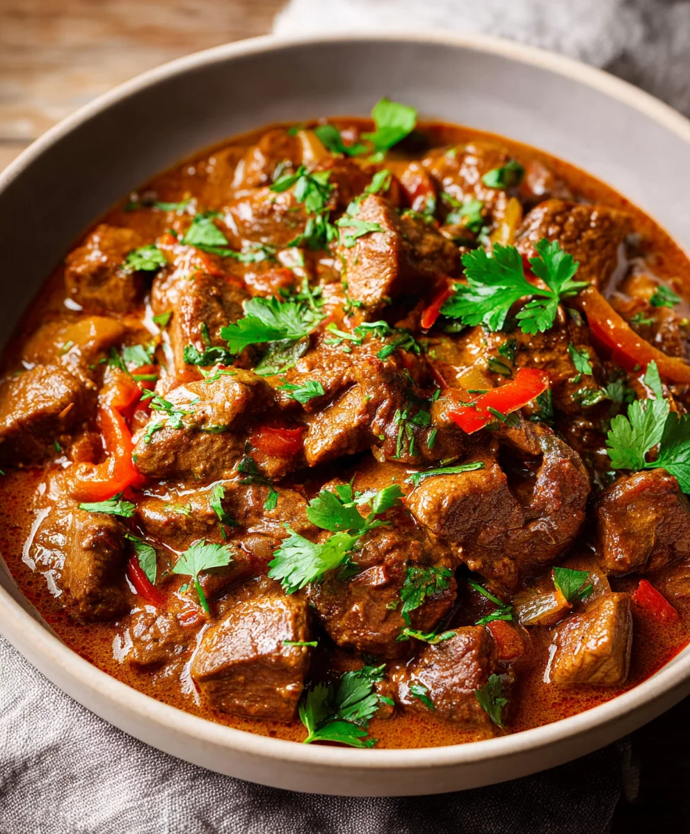 Tender Beef Stew - Authentic Carne Guisada Recipe
