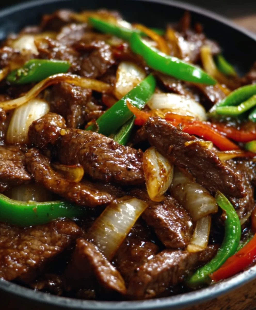 Chinese Pepper Steak Recipe - Easy Beef Stir Fry