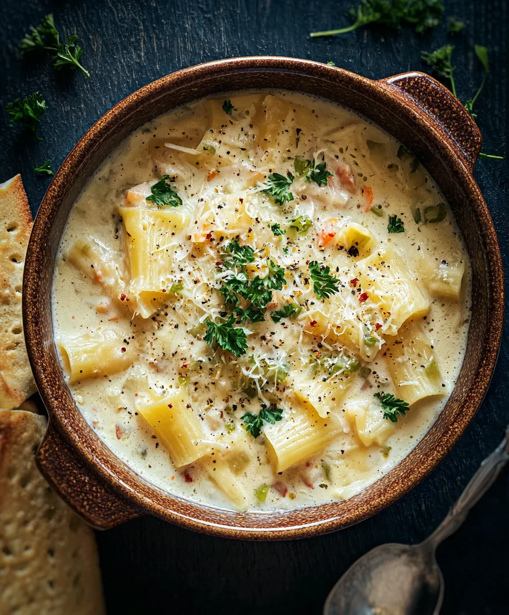 Creamy White Lasagna Soup - Easy Comfort Meal