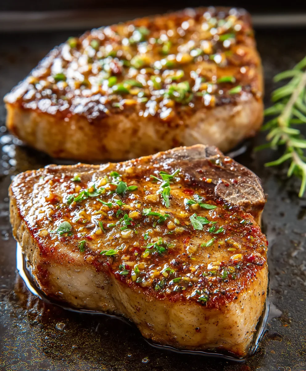 Honey Mustard Beef Chops Oven Recipe