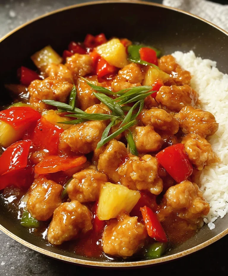 Easy Sweet and Sour Chicken Recipe – Flavorful Dinner