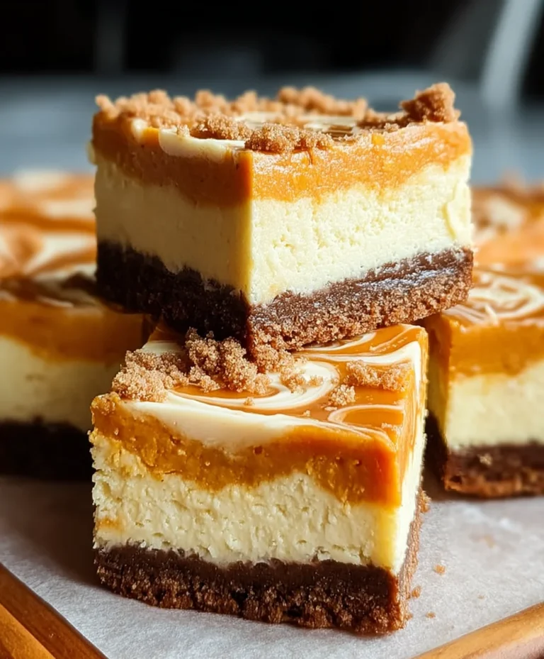 Sweet Potato Cheesecake Bars-Creamy Dessert Perfection