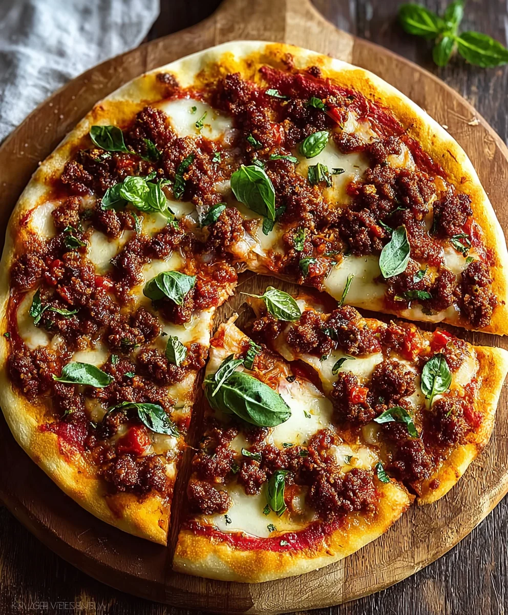 Beef Beef Chorizo Pizza Recipe - Bold & Flavorful