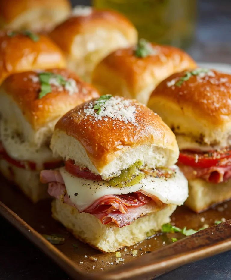 Spicy Beef Sub Sliders – Easy Appetizer Recipe