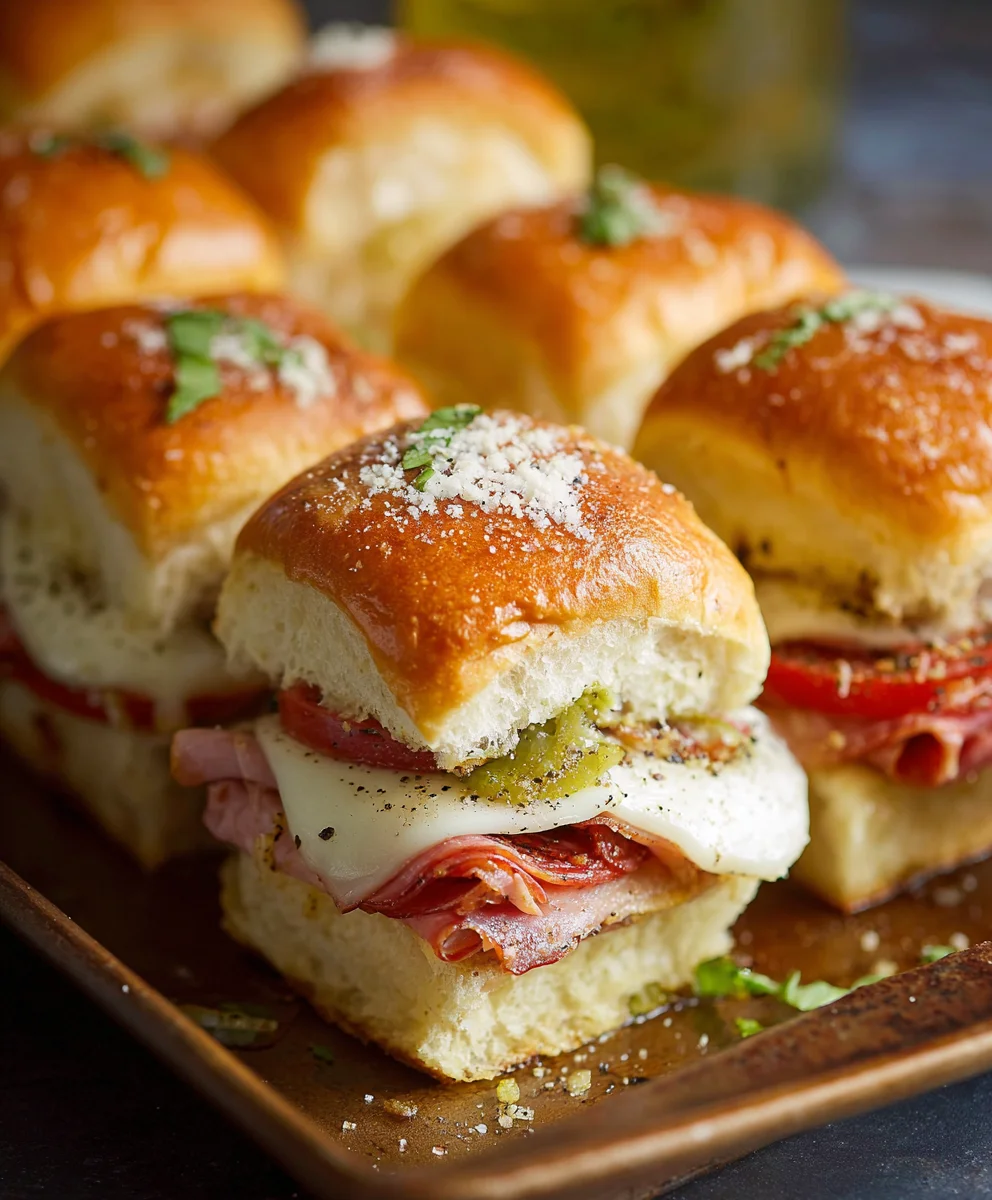 Spicy Beef Sub Sliders - Easy Appetizer Recipe