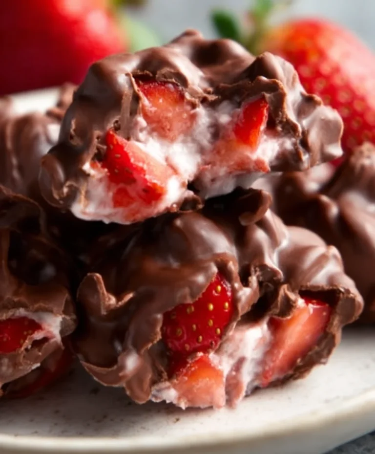 Viral Chocolate Strawberry Yogurt Clusters – Easy Recipe
