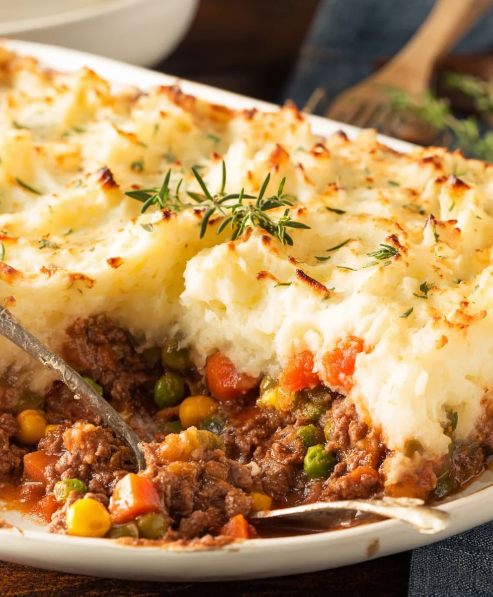 Hearty Beef Shepherd's Pie Recipe - Easy & Delicious