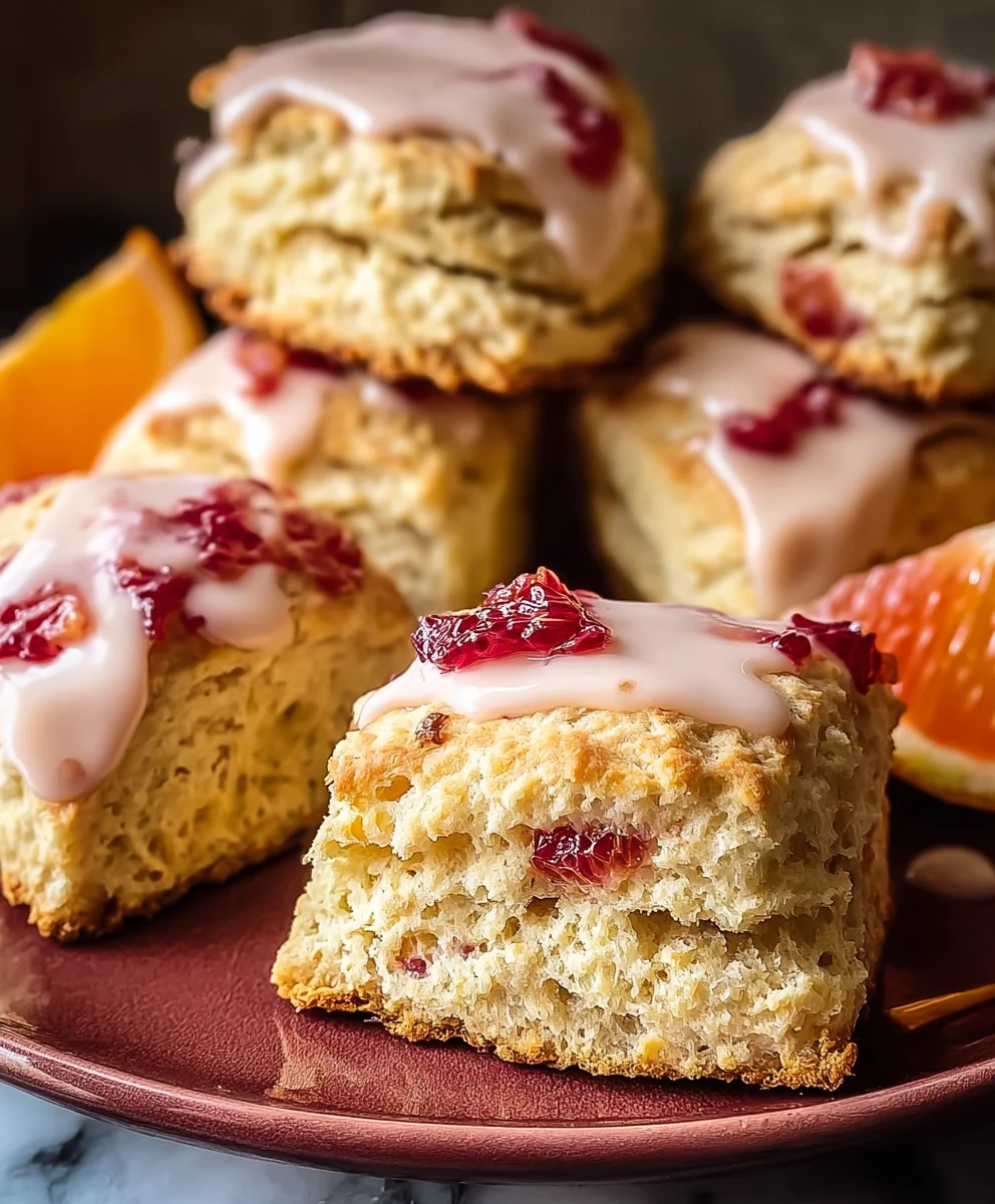 Blood Orange Scones - Sweet Citrus Breakfast Treat