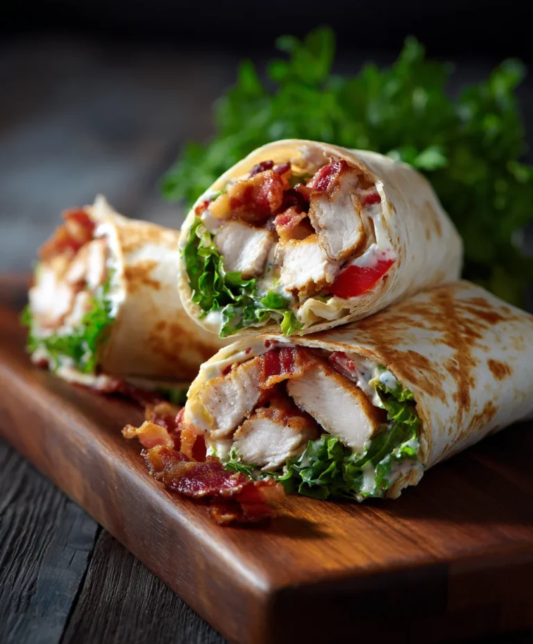 Crispy Chicken Beef-Beef Bacon Ranch Wrap Recipe