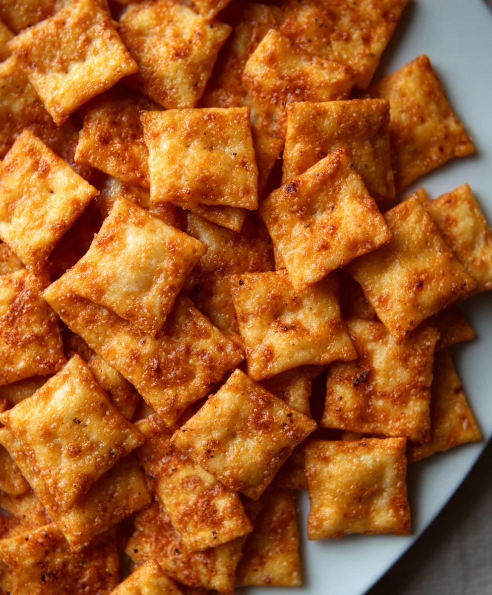 Homemade Sourdough Cheez-Its Snack Recipe