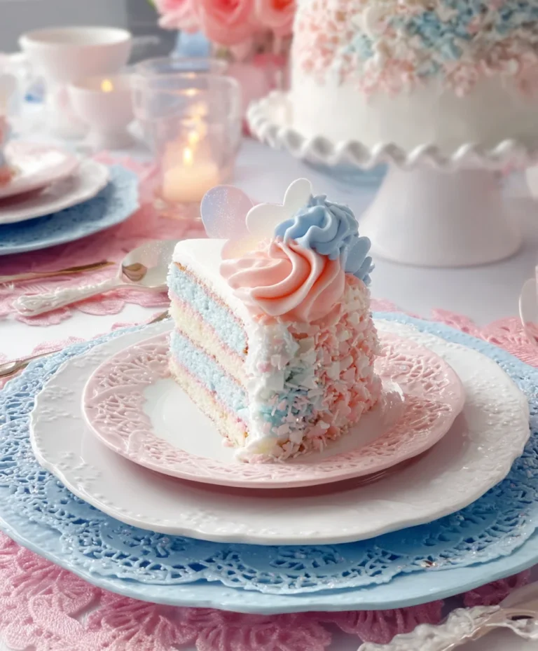 Dreamy Pink Blue Coquette Party Recipes-Sweet Delights