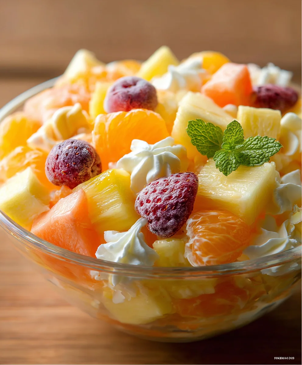 Hawaiian Fruit Salad - Tropical Refreshing Delight