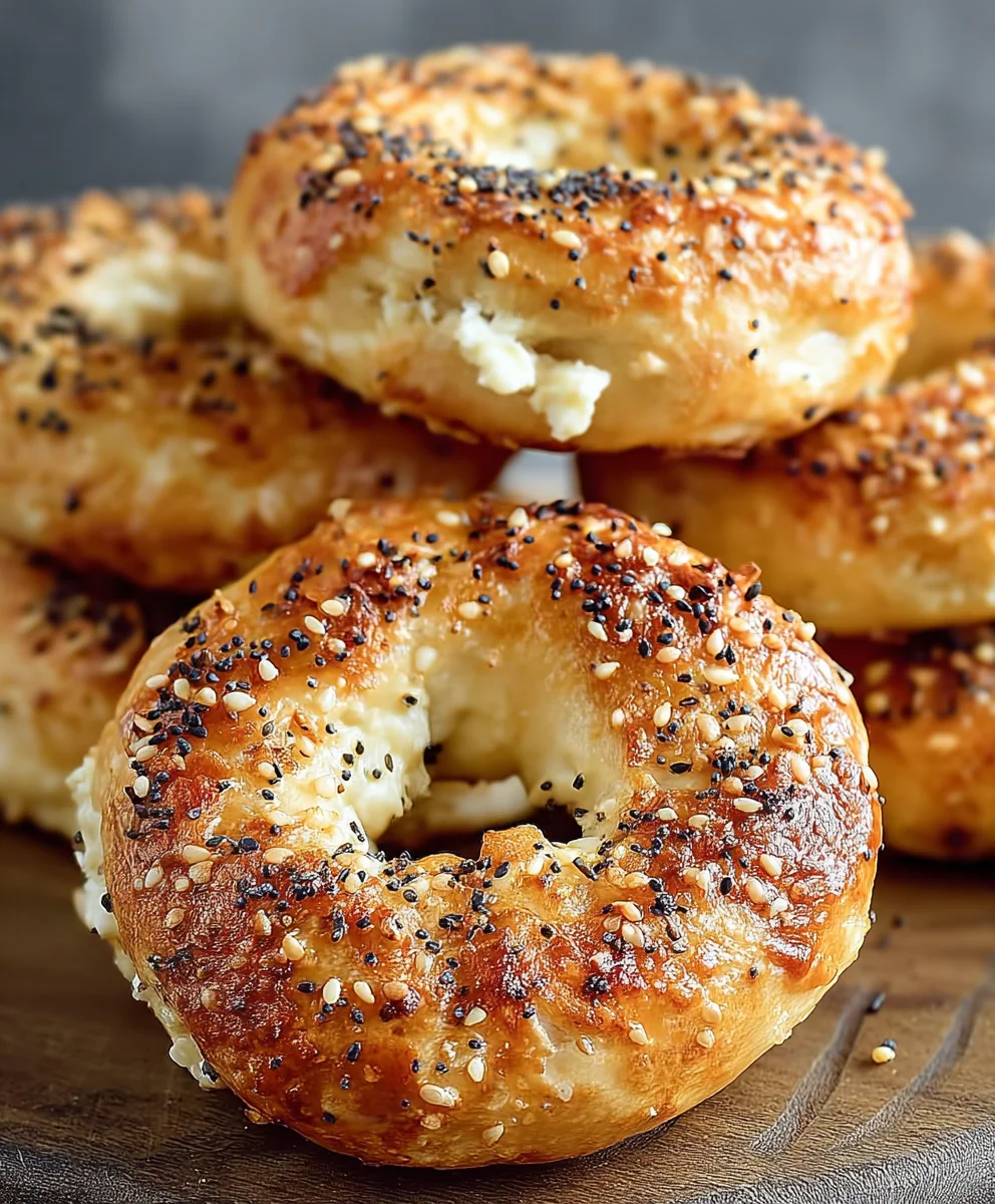 Greek Yogurt Bagels - High Protein Classic Twist
